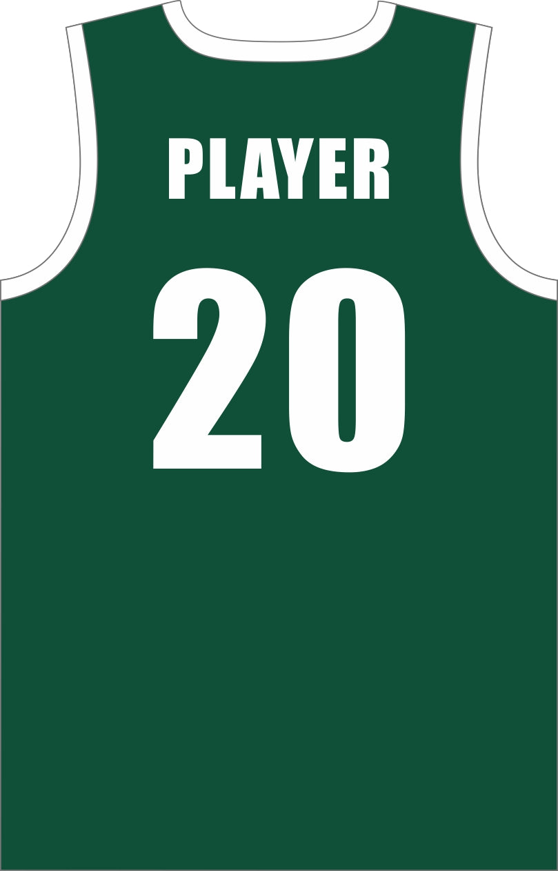 Style 10017 green mesh Basketball Uniforms