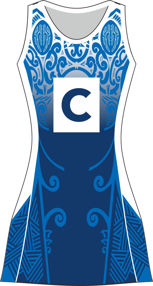 Style 68654 Custom Netball Dresses | Free Logos & Team Name | Optional Bibs