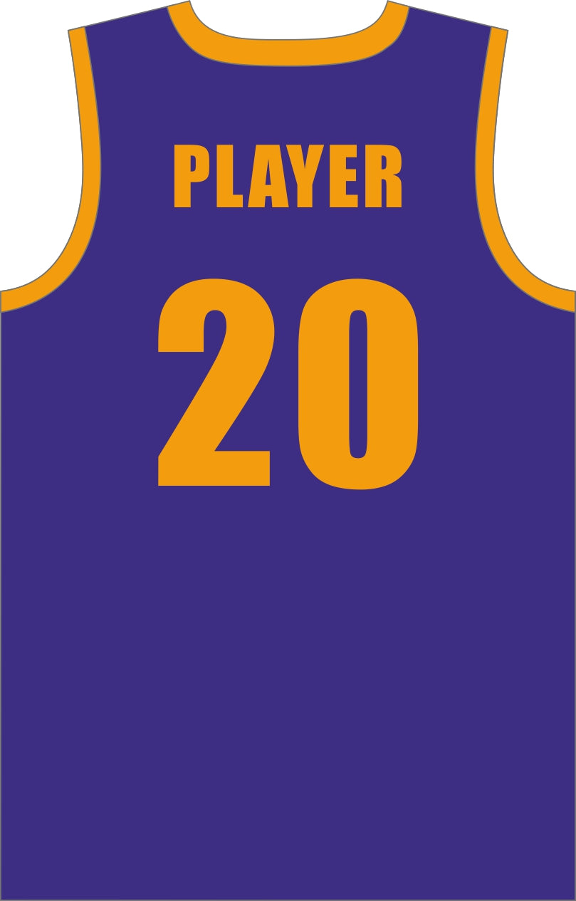 Style 10011 purple Mercerization Basketball Uniforms