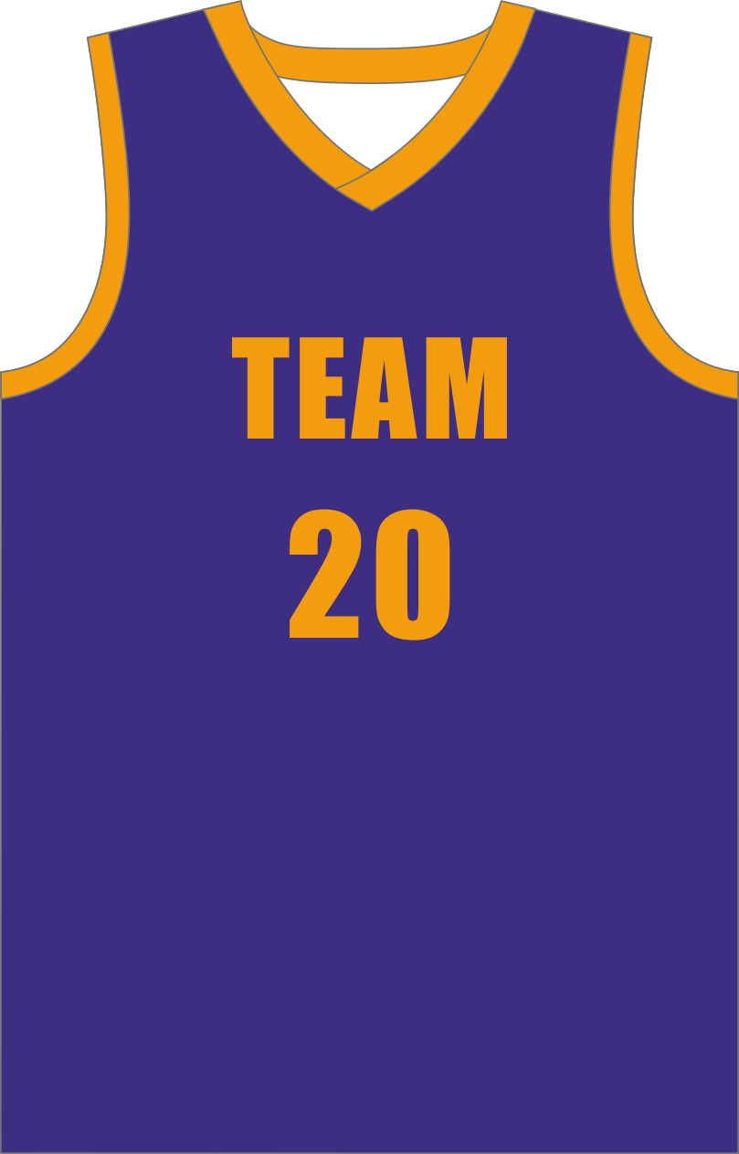 Style 10011 purple Mercerization Basketball Uniforms