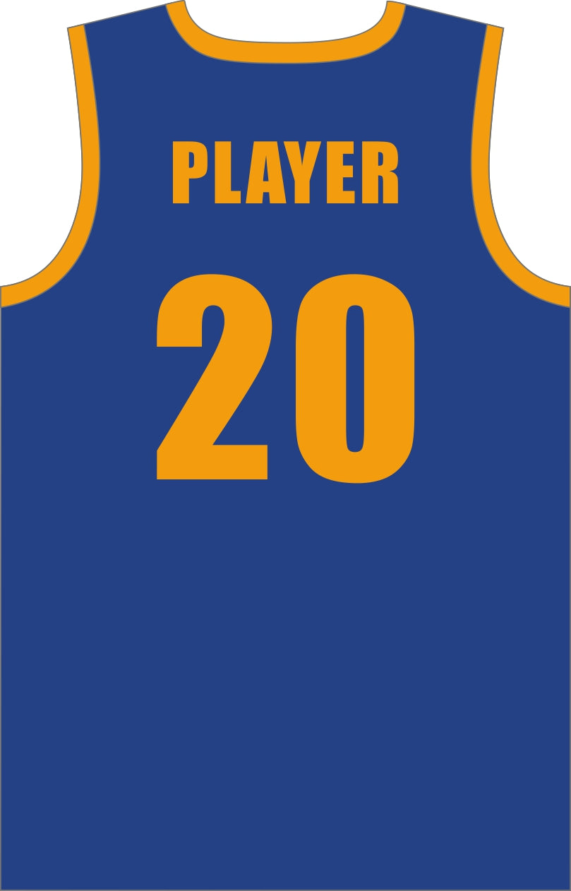 Style 10015 blue mesh Basketball Uniforms