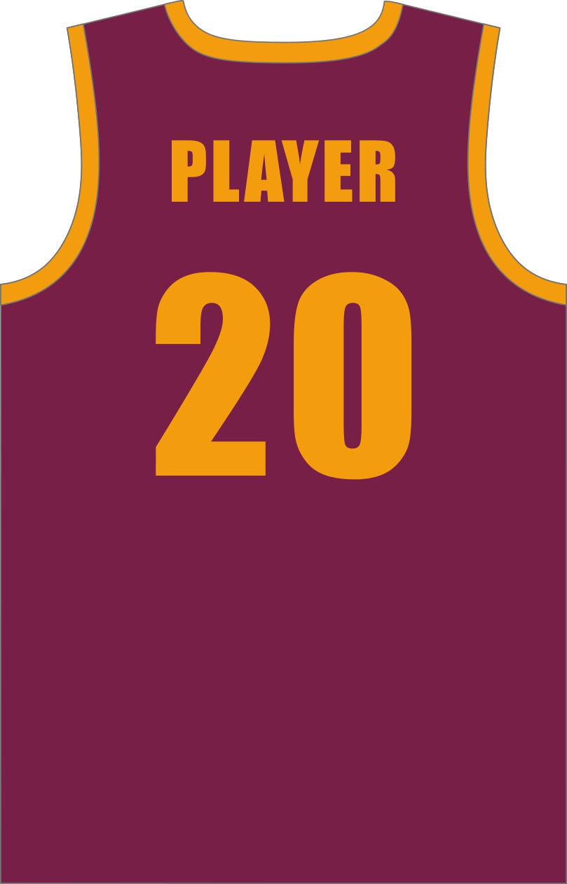 Style 10018 red mesh Basketball Uniforms