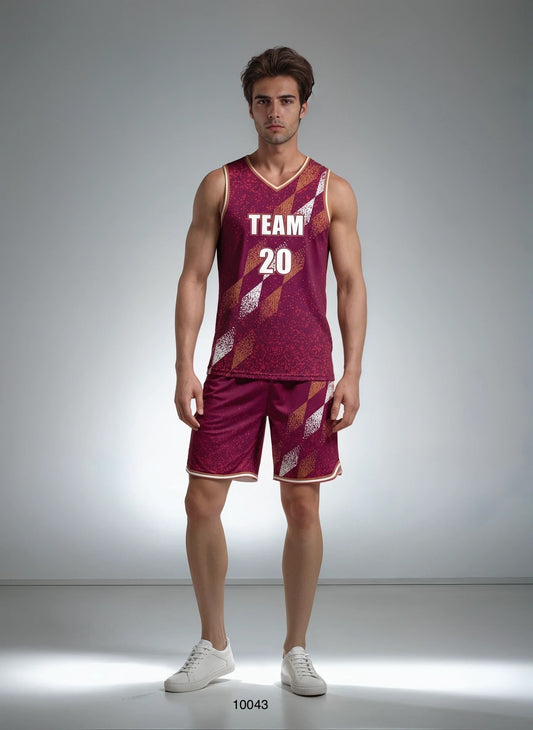 Style 10043 – Custom Basketball Uniform