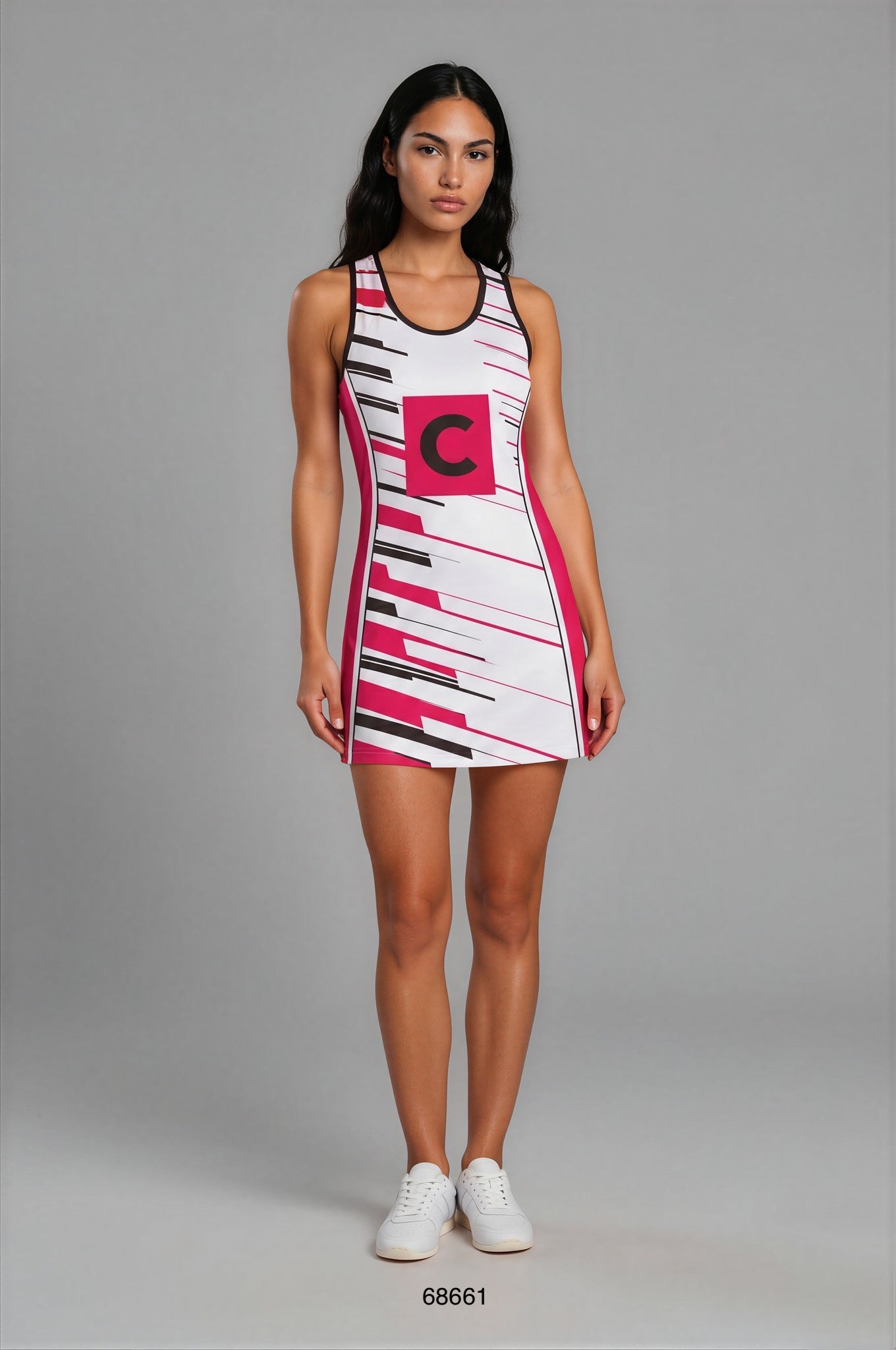Style 68661 Custom Netball Dresses | Free Logos & Team Name | Optional Bibs