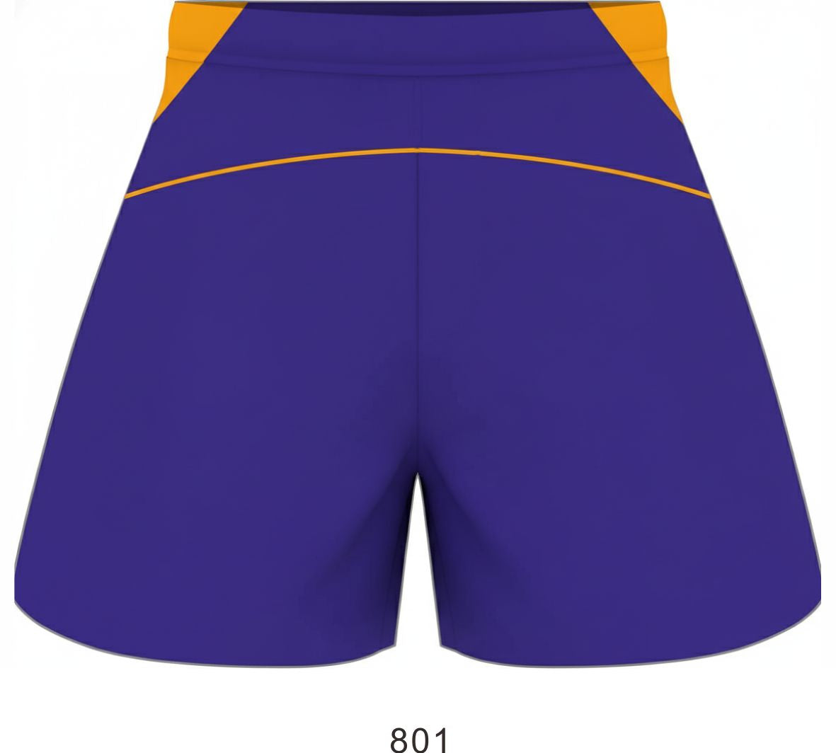 Style 801 purple/yellow Basketball Uniforms