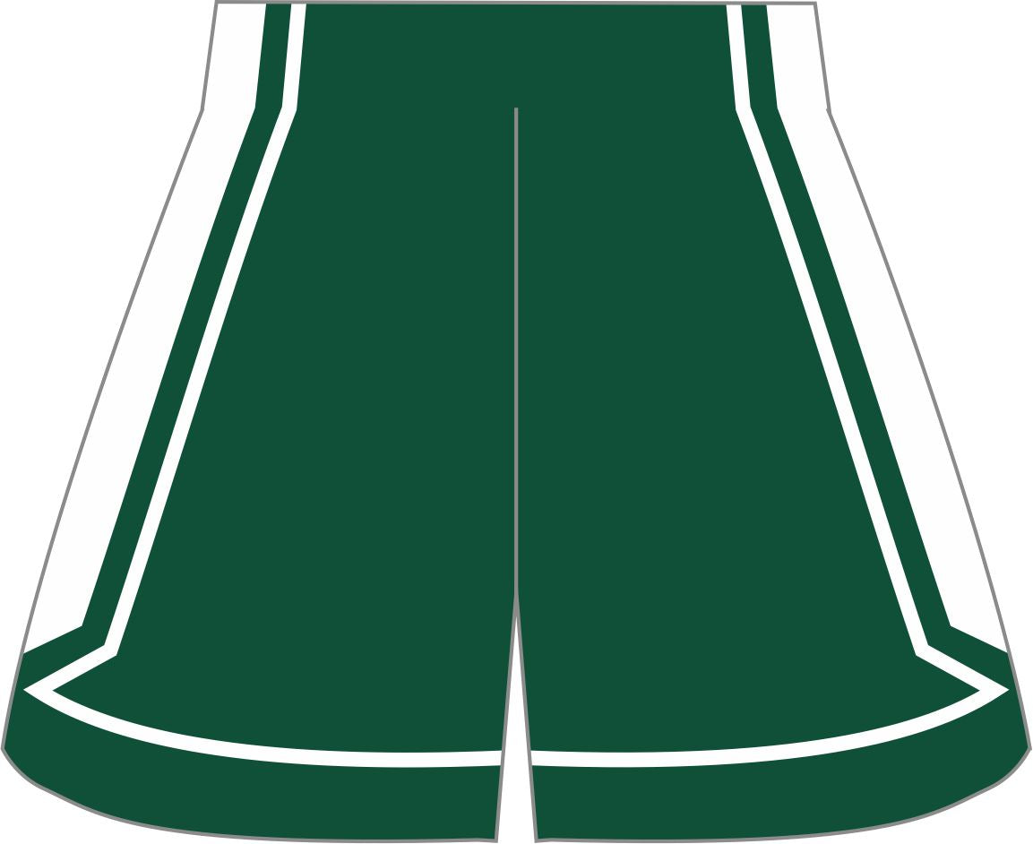 Style 803 green/white Basketball Uniforms