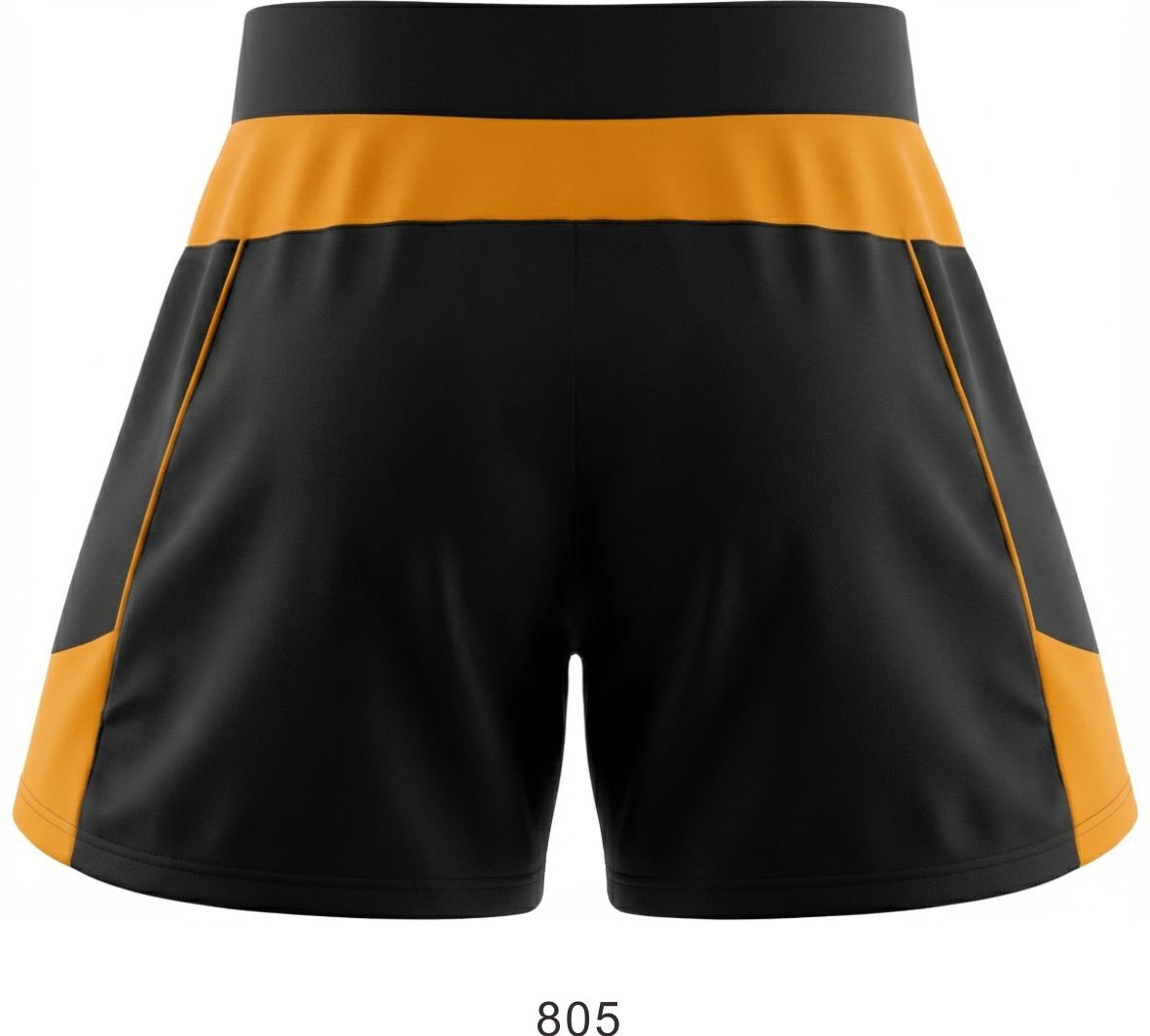 Style 805 black/yellow Basketball Uniforms