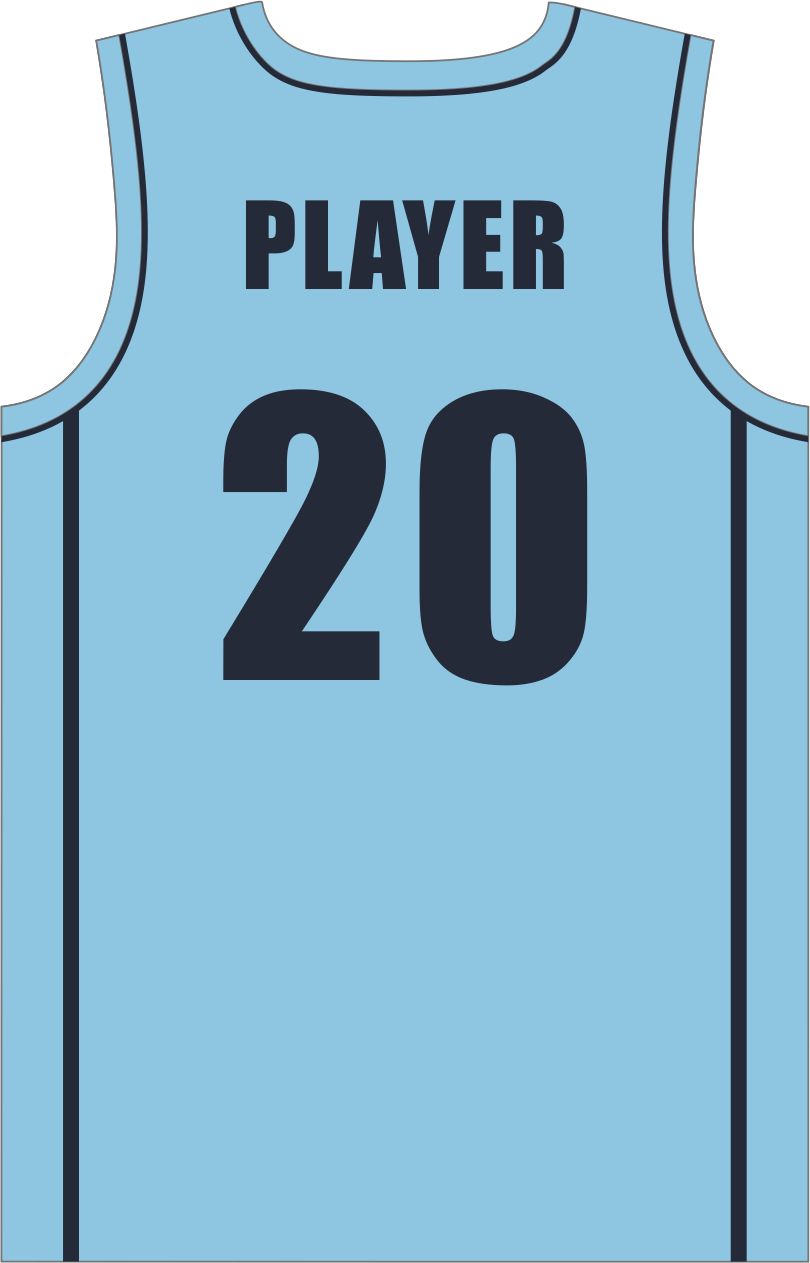 Style 807 blue/black Basketball Uniforms