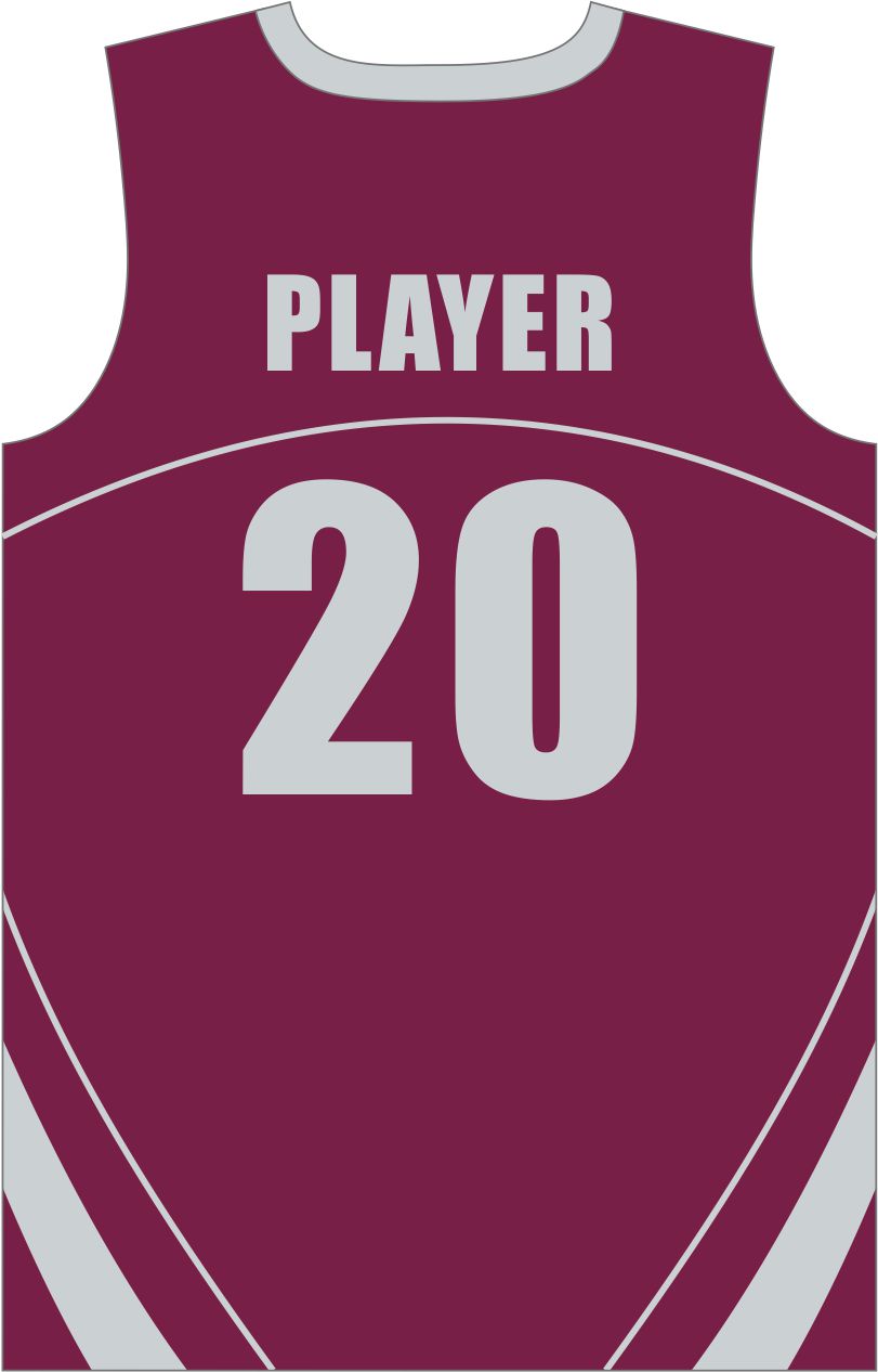 Style 809 red/white Basketball Uniforms