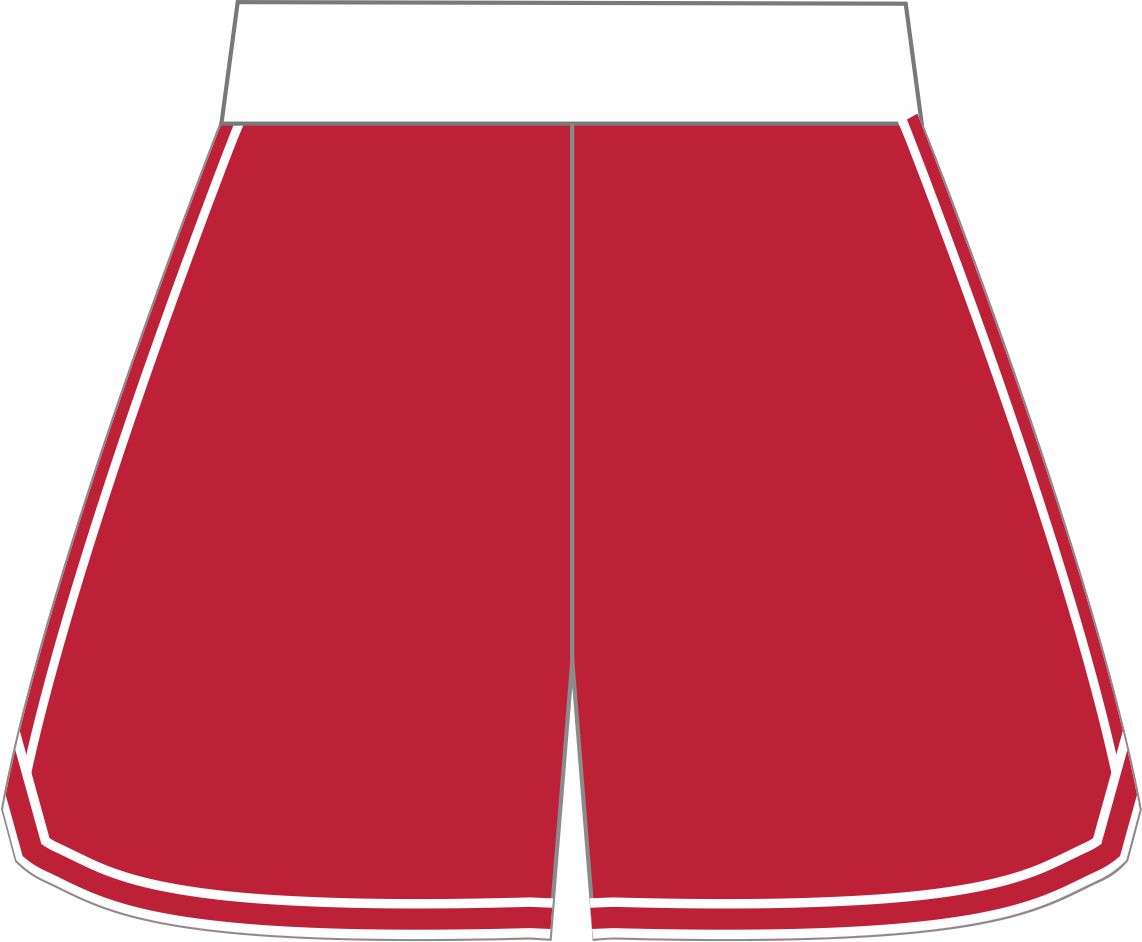 Style 813 red/white Basketball Uniforms