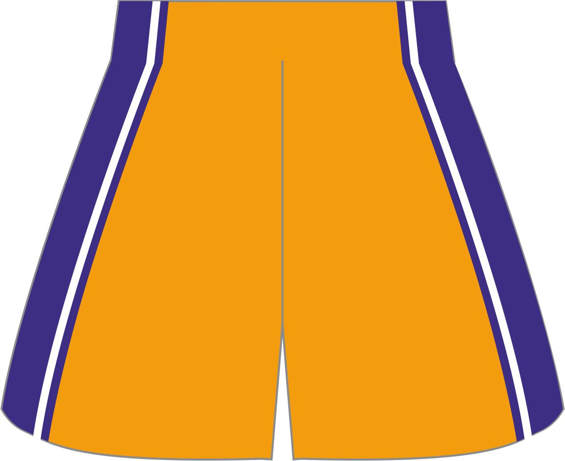 Style 817 gold/purple Basketball Uniforms