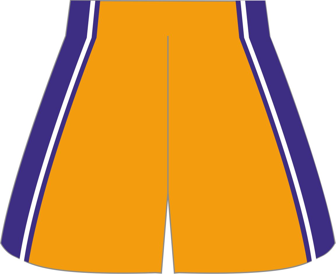 Style 817 gold/purple Basketball Uniforms