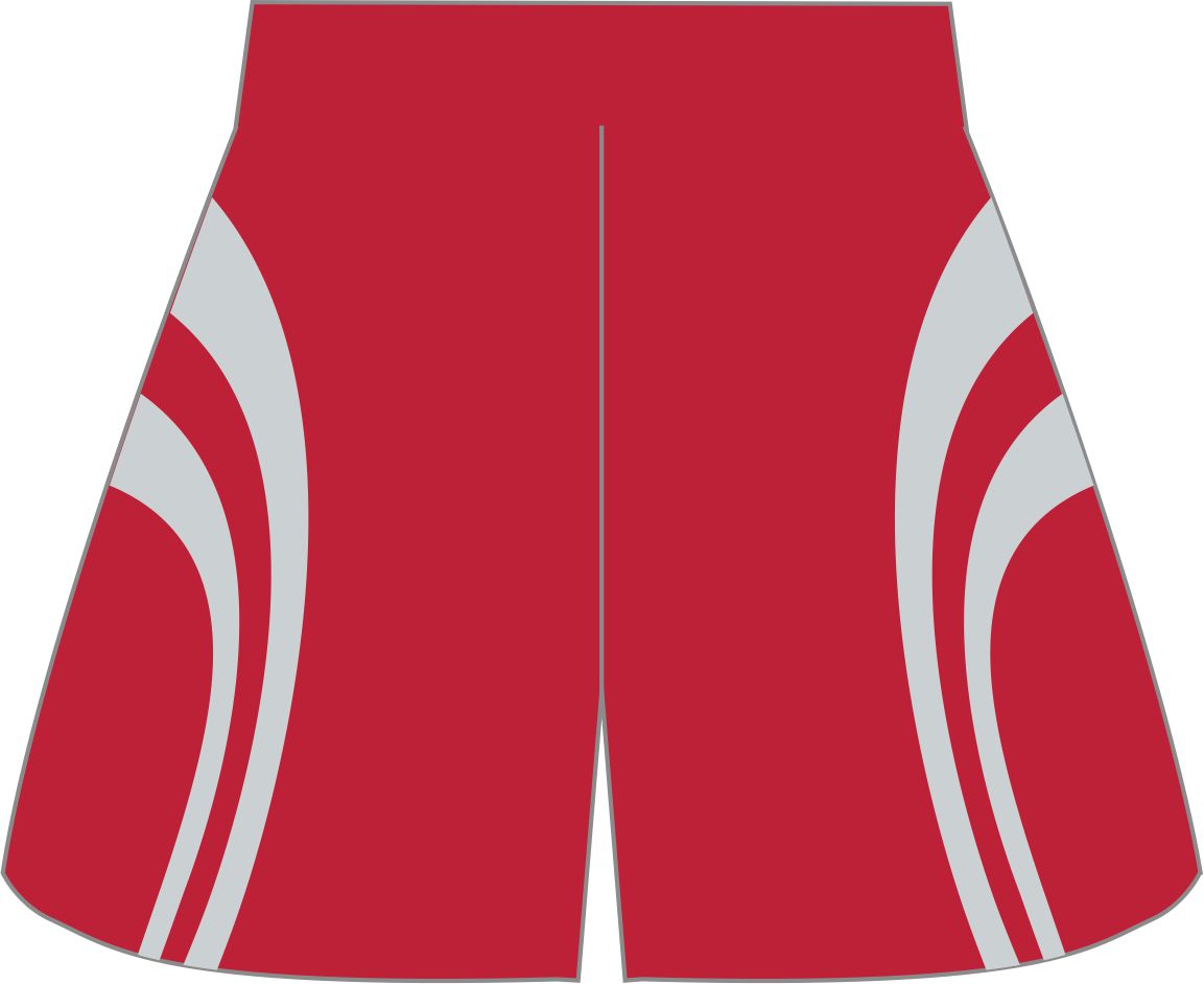 Style 823 red/grey Basketball Uniforms