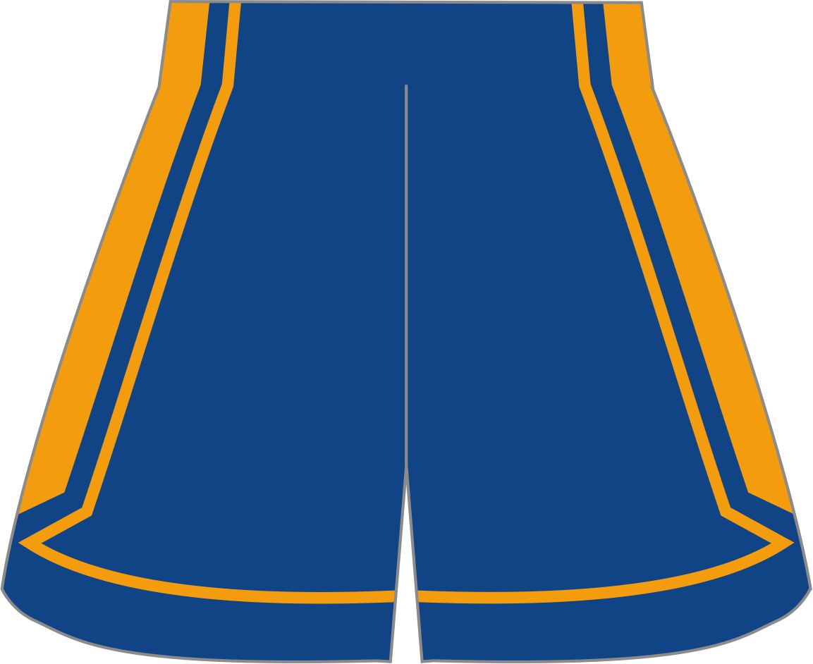Style 833 blue/yellow Basketball Uniforms