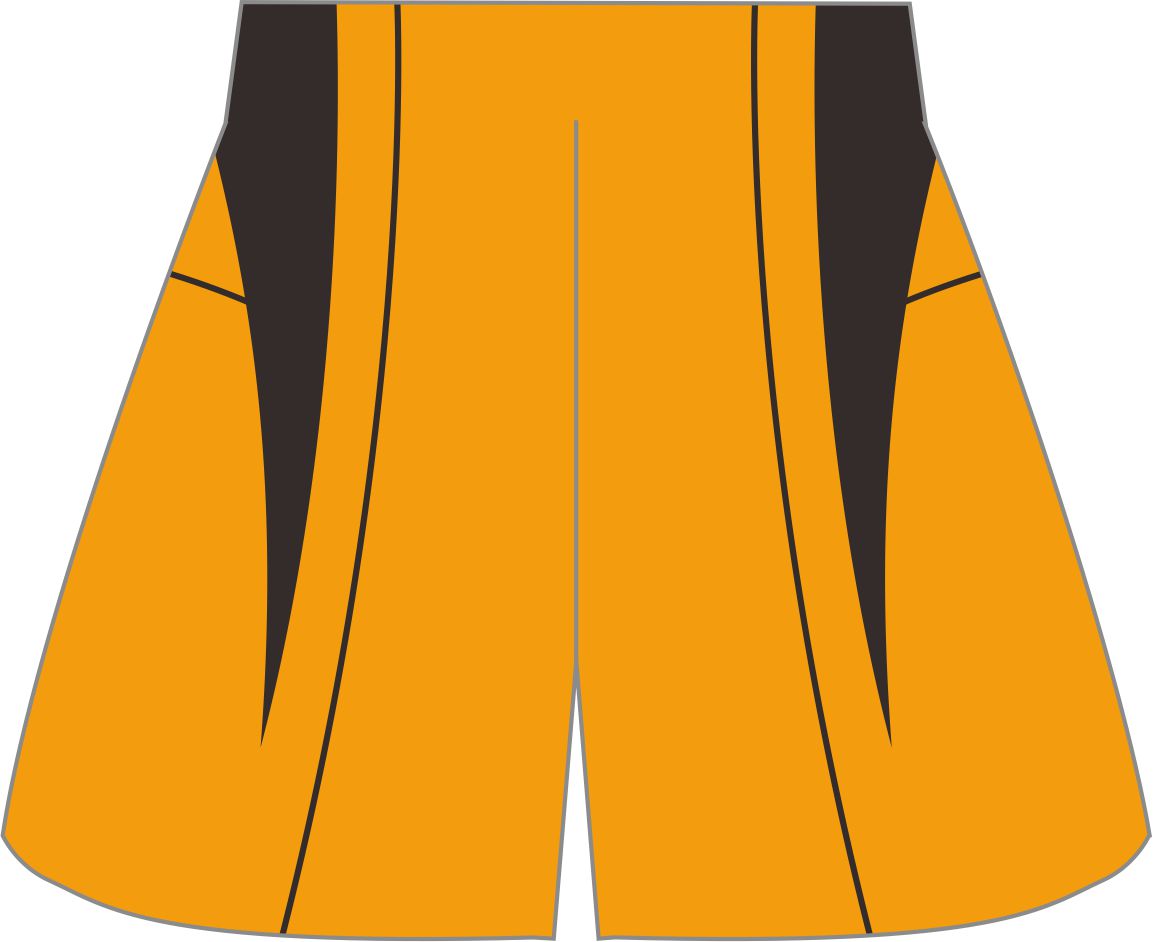 Style 835 yellow/black Basketball Uniforms