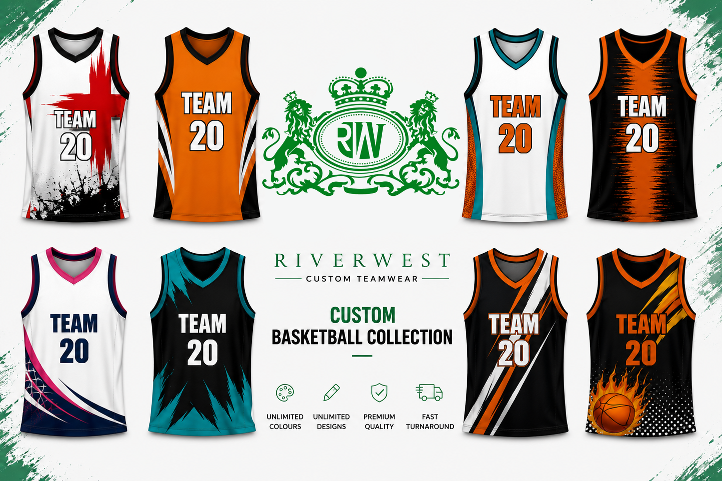 Reversible Basketball Jersey Collection | Premium Tuffmesh™ Fabric